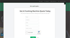 Desktop Screenshot of franking-machine-warehouse.co.uk